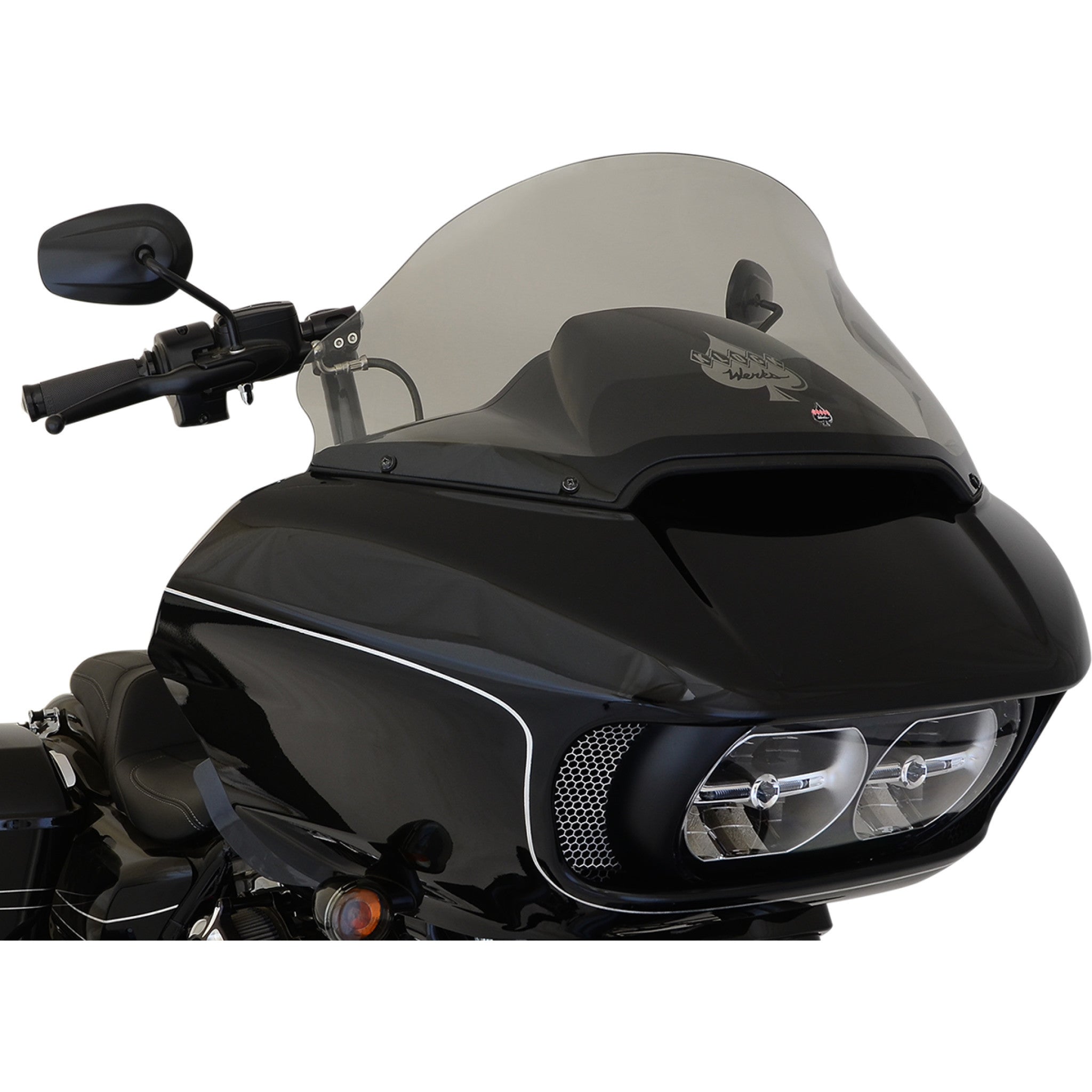 Klock Werks Flare Windshield - KWW-01-0327 For Harley Road Glide