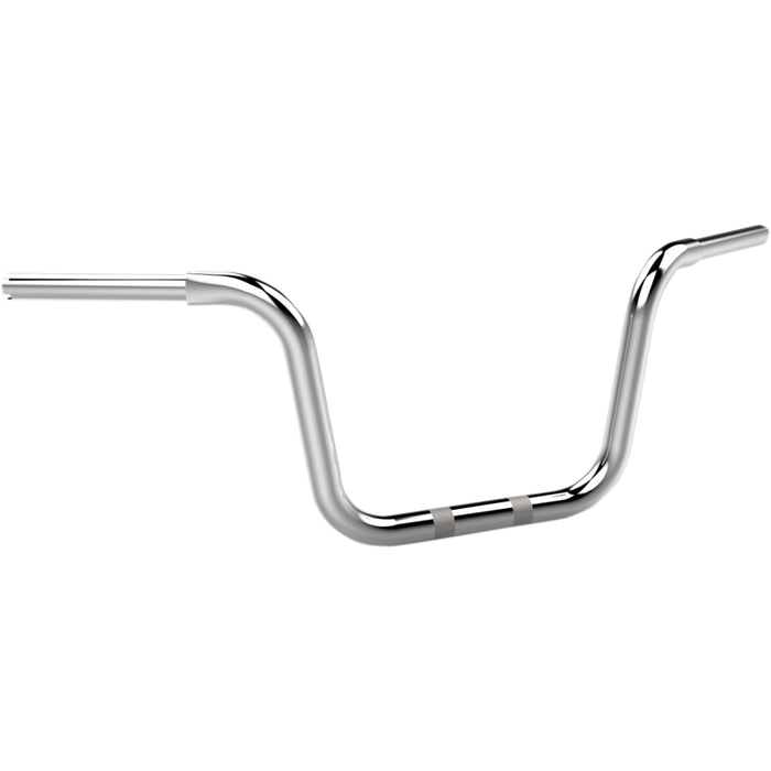 KHROME WERKS 0601-3241 300350 1-1/4" Fat Center Bobber Ape Handlebar - Ape Hanger - 10" - Chrome