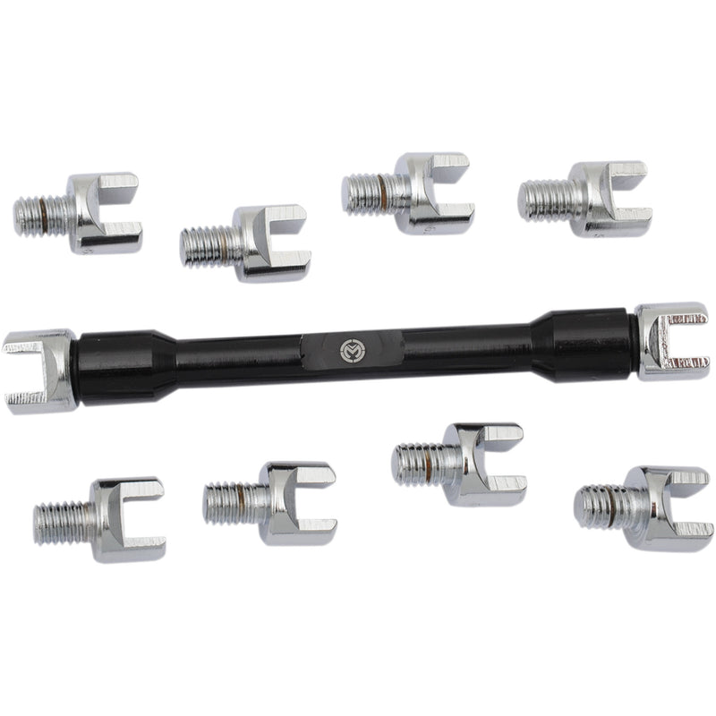 MOOSE OFFROAD 3811-0092 NC-6008 Spoke Wrench Kit Wrench Spoke Set - 11-Piece
