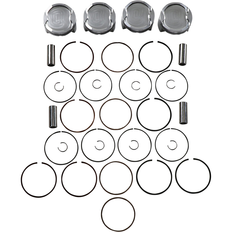 JE Pistons Piston Kit - 299834 Suzuki 1300R Hayabusa / GSX1300R Hayabusa Limited Edition 1999-2007