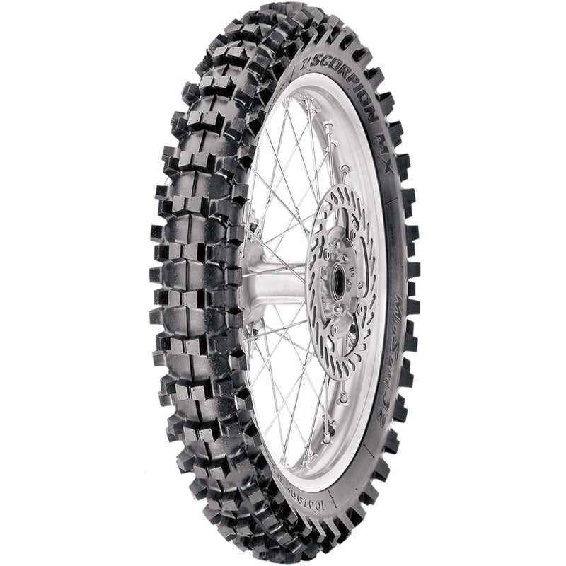 PIRELLI 0306-0969 4574800 Scorpion™ MX32 Mid Soft Tire Tire - Scorpion™ MX32 Mid Soft - Rear - 120/80-19 - 63M
