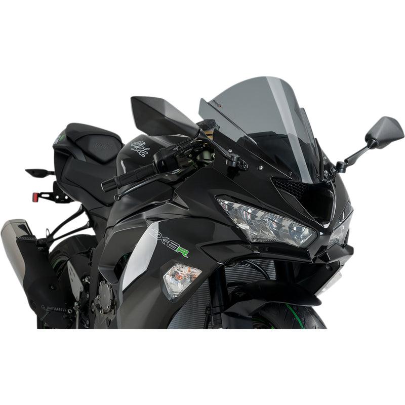 Puig Hi-Tech Parts Z-Racing Windshield - 3177F Kawasaki Ninja / 636R Ninja 2008-2023