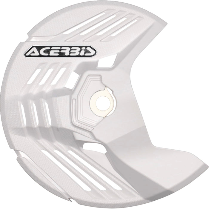 ACERBIS 0520-4046 2985050002 Linear Disc Cover Disc Cover - Linear - White - Honda | Kawasaki | Sherco | Yamaha