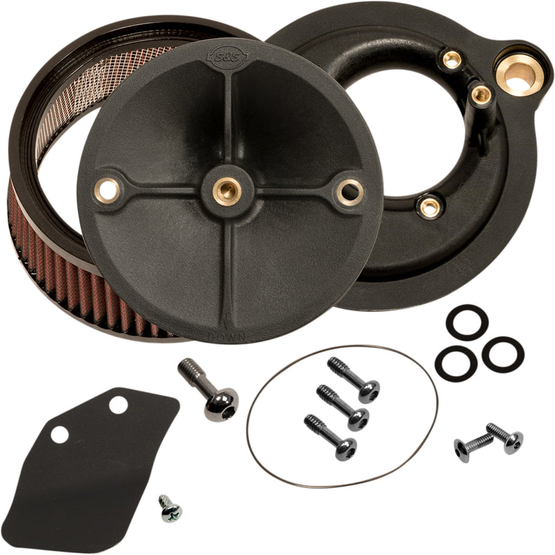 S&S Cycle Super Stock Stealth Air Cleaner - 170-0354C For Harley Motorcycles 2017-2025