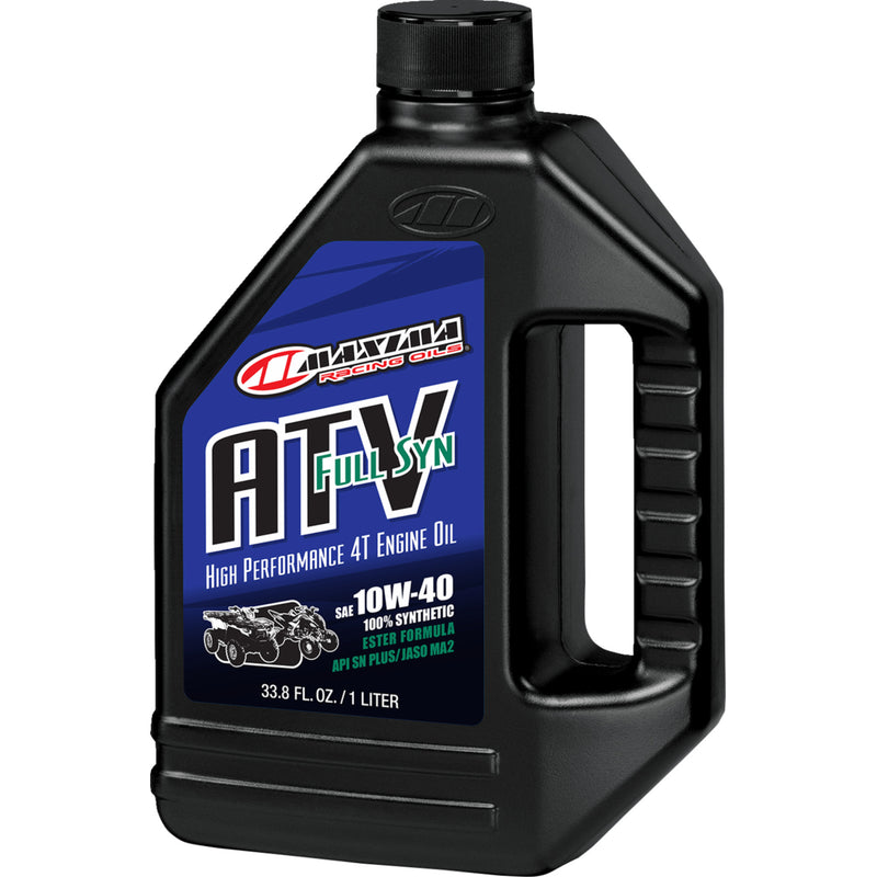 MAXIMA RACING OIL 3601-0925 30-87901 ATV Full Synthetic Engine Oil 10w-40 - liter