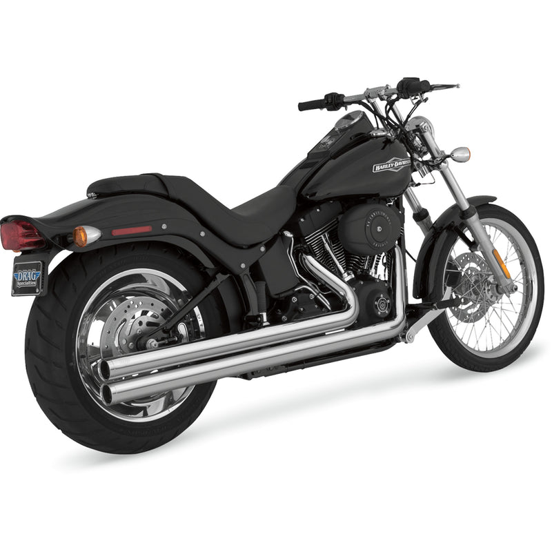 Vance & Hines Big Shot 2-Into-2 Exhaust System - 17923 For Harley Softail 1986-2011