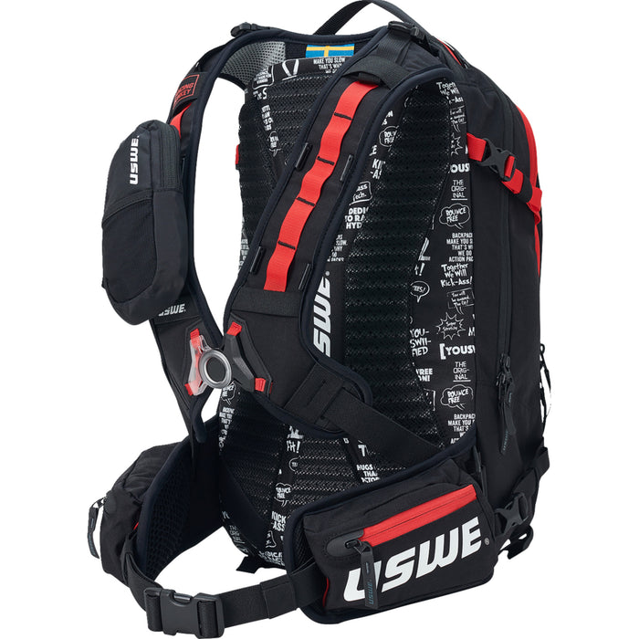 USWE 3517-0536 2253336 Core Off-Road Daypack 25l - black/red