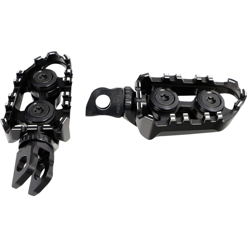 Gilles Tooling Footpegs - RGK-300-UF35-SET-B Kawasaki Versys 1000 / Ninja 1100SX 2017