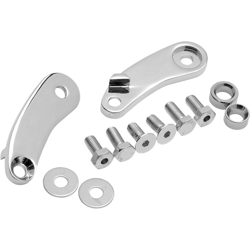 Drag Specialties Relocation Bracket - 2020-0024 For Harley Softail 1988-2007