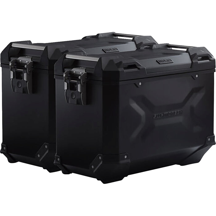 SW-MOTECH 3580-0387 KFT.22.140.70100/B TRAX ADV Aluminum Case System black - ducati multistrada 1200 '10-'14