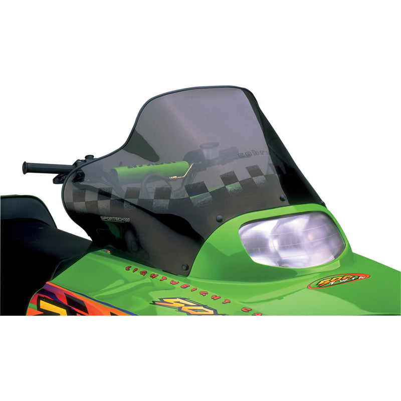 POWERMADD CZR2-BK 12230 Cobra™ Windshield Windshield - 15" - Tint - Arctic Cat