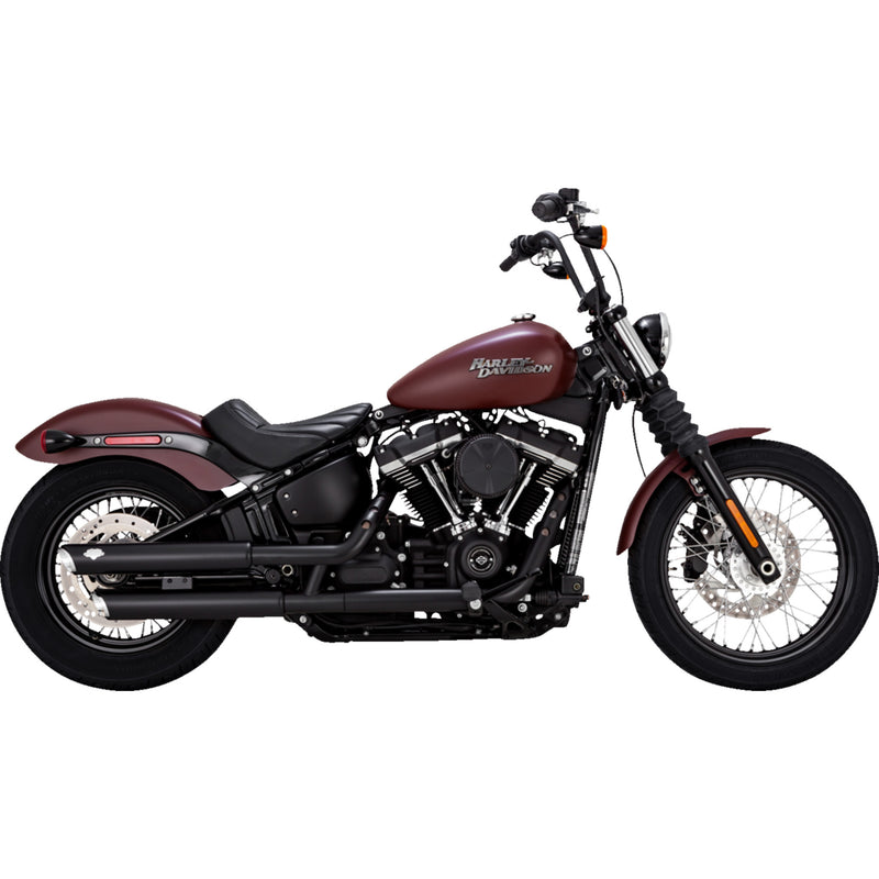 Vance & Hines Twin Slash Muffler - 46376 For Harley Softail 2018-2025