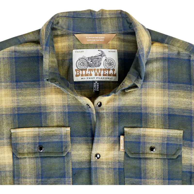 BILTWELL HI Test Flannel Shirt Moss