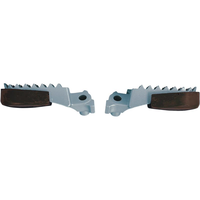 UFO 1620-0077 AC02008K Supermoto Footpeg Protectors Footpeg Protectors - Honda