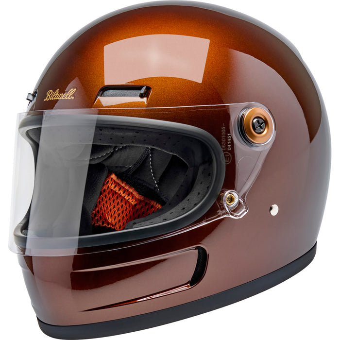 BILTWELL Gringo SV Helmet Metallic - Whiskey