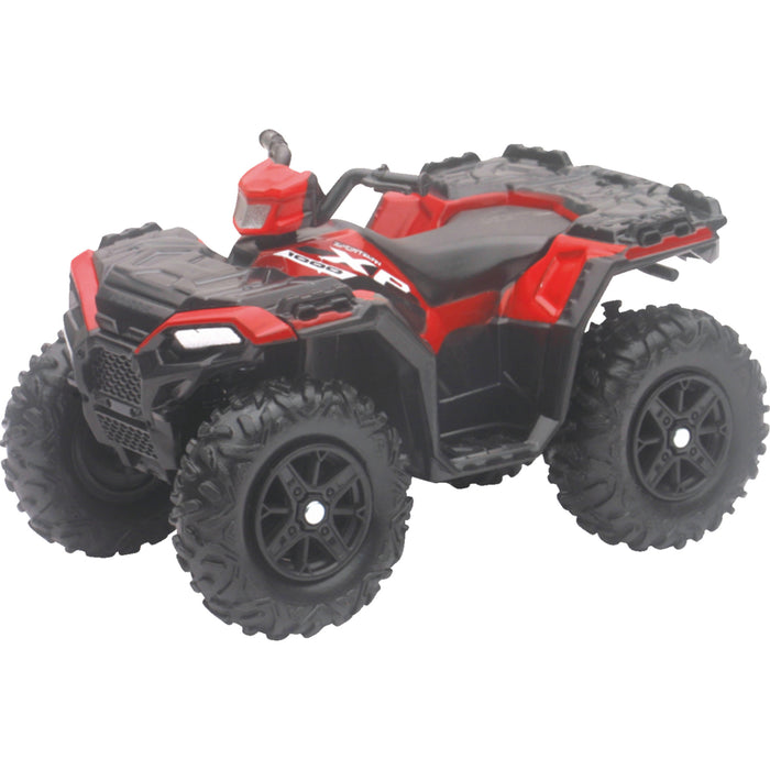 NEW RAY TOYS 7001-0011 07363 Mini Polaris Sportsman XP1000 1:12 scale - black/red