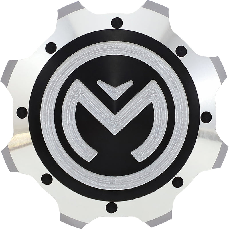 MOOSE OFFROAD 0703-0890 100-4108-PU Gas Cap silver/black - polaris