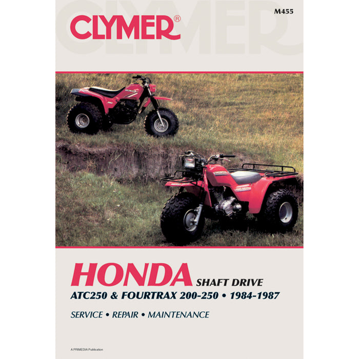 CLYMER M455 CM455 ATV Repair Manual — Honda Manual - Honda ATC/Fourtrax 2/250