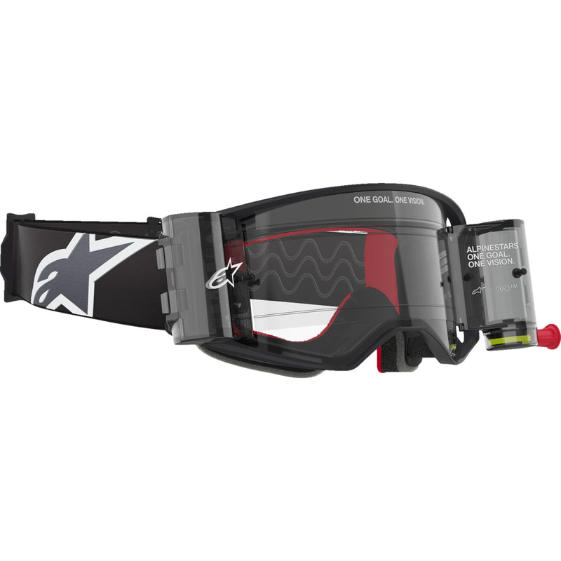ALPINESTARS GOGGLES 2601-3762 5100425-1518 Supertech Corp Roll-Off Goggle Supertech Roll-Off Goggle - Corp - Black/Gray - Clear