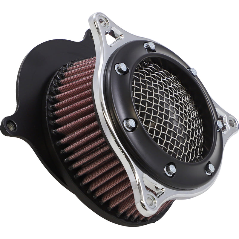 Cobra RPT Venturi Air Intake - 606-0102-05BCSB For Harley Motorcycles 1999-2017