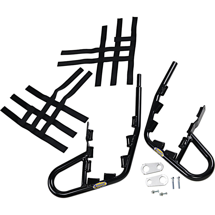 MOTORSPORT PRODUCTS 0530-1402 81-1512 EZ-Fit Nerf Bar Kit Nerf Bars - TRX250EX - Black