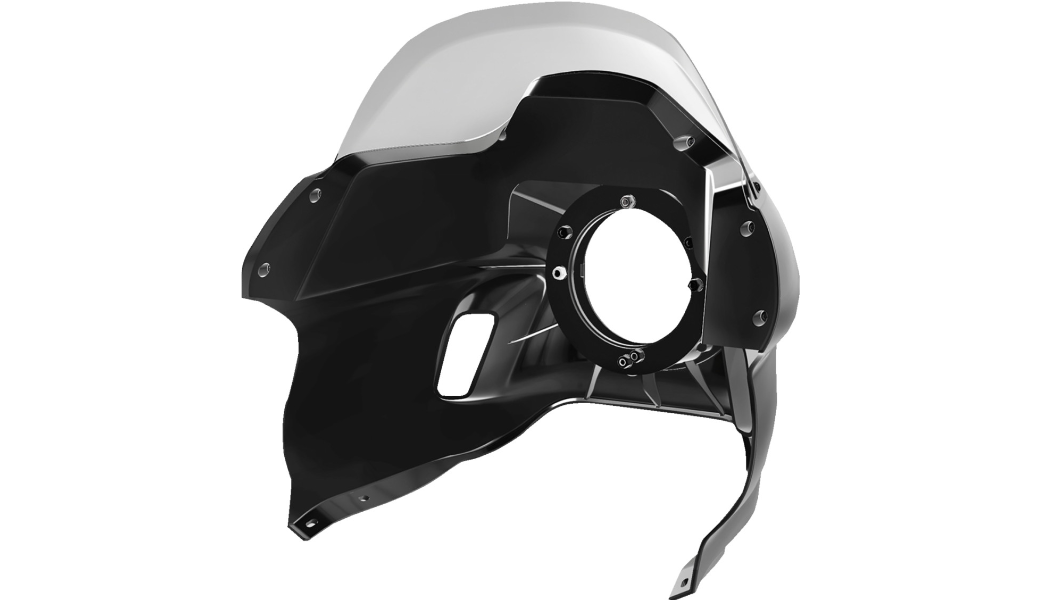 SADDLEMEN 2330-0305 806-04-15589 S-RT Mini Fairing - Dyna