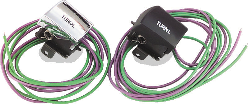 Twin Power 601679 82-95 Big Twin And XL Black Left Turn Signal Switch Replaces H-D 71599-92 - Photo - Primary