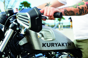 Kuryakyn 6708 Dillinger Handguards Silver - User 1
