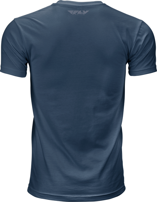 Fly Racing 352-0611M 352-0611M FLY F-WING TEE MIDNIGHT NAVY/GREY MD