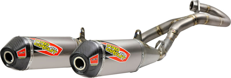 Pro Circuit TI-6 TI Dual Exhaust System - 0312025F2 Honda CRF250R / CRF250RX 2018-2019