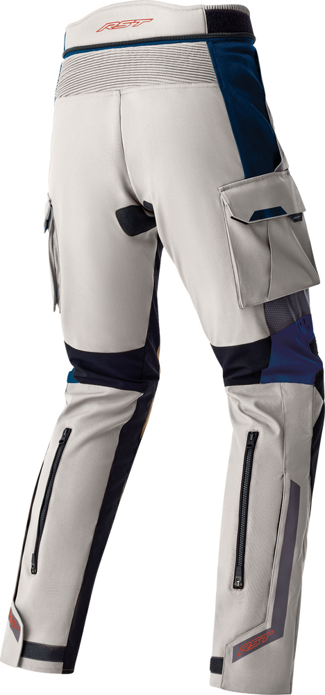 Rst 556-3616232 103616SIL-32 PS ADVENTURE D3O PANTS SILVER/BLUE TEXTILE MD