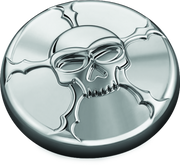 Kuryakyn 7358 Zombie Gas Cap Vented Chrome - Photo - Primary