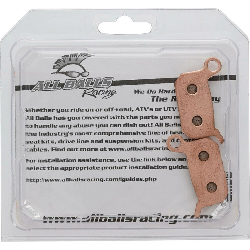 All Balls Brake PAD Kit Sintered - 18-8071 Husqvarna TC 50 / 5 2018-2022