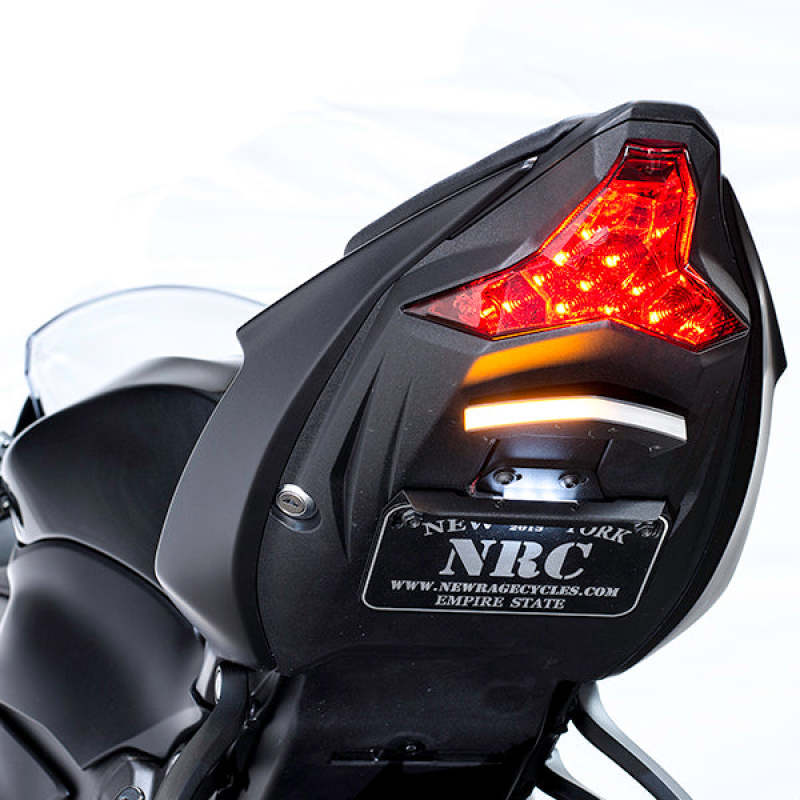 New Rage Cycles ZX6R-FE-T 19+ Kawasaki ZX-6R Fender Eliminator Kit Tucked - Photo - Primary