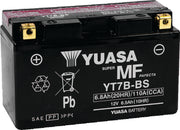 Yuasa Battery YUAM62T7B Yuasa YT7B-BS Maintenance Free AGM 12-Volt Battery W/bottle - Photo - Primary