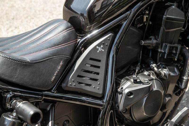Burly Brand Slash CUT Side CVR SET Black - B10-3003TB Honda Rebel / CMX1100T Rebel / Rebel 1100 2021-2025