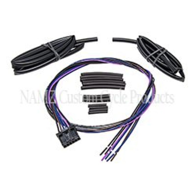 NAMZ NTSX-3601 11-17 V-twin Fxst/flst W/switch Housing Mounted Signal Front Turn Sig Relocation Harness 36in. - Photo - Primary