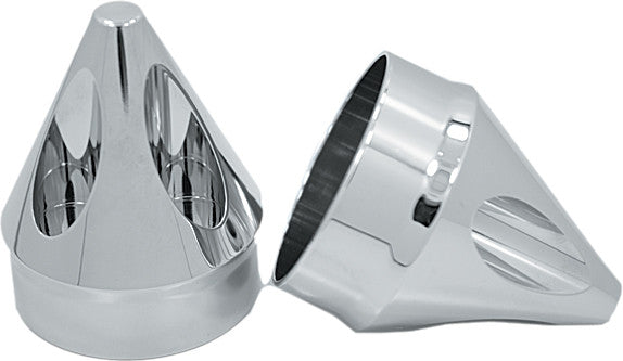 Avon 40-4805C AXL-SPK-CH-78 AXLE NUT COVER SPIKE CHROME 7/8"