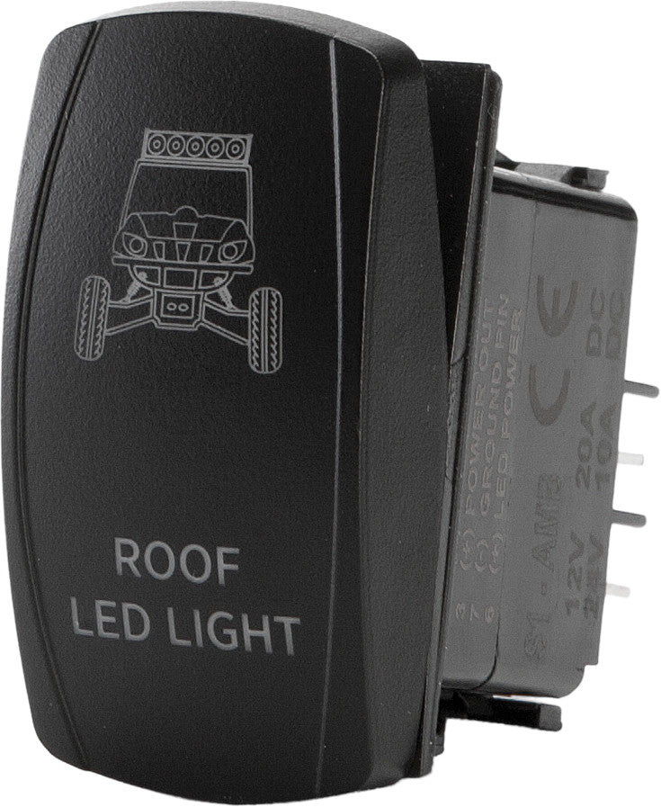 Flip 12-9071 SC1-AMB-L38 RHINO ROOF LED LIGHTING SWITCH PRO SERIES BACKLIT