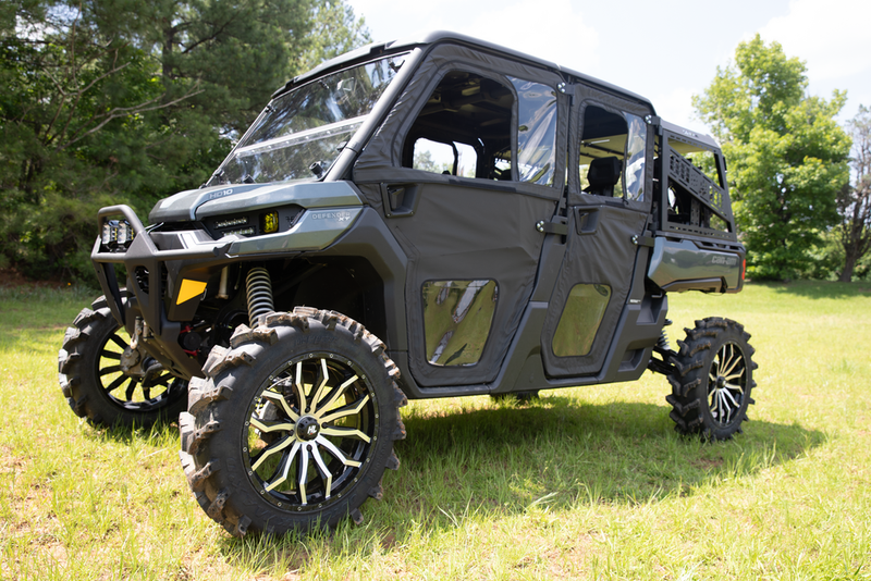 Seizmik Rear Framed Soft Doors - 52-06032KIT Can-Am Defender 2022-2024