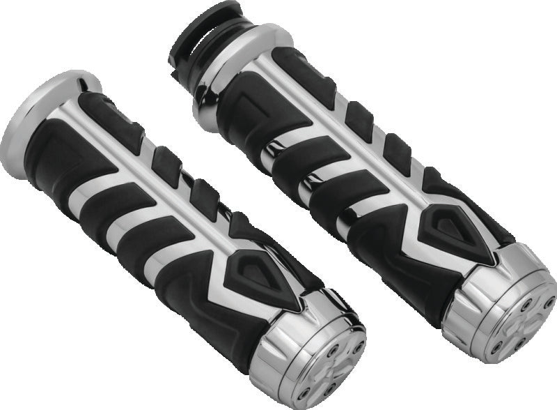 Kuryakyn 5628 Spear Grips For Scout Chrome - Photo - Primary