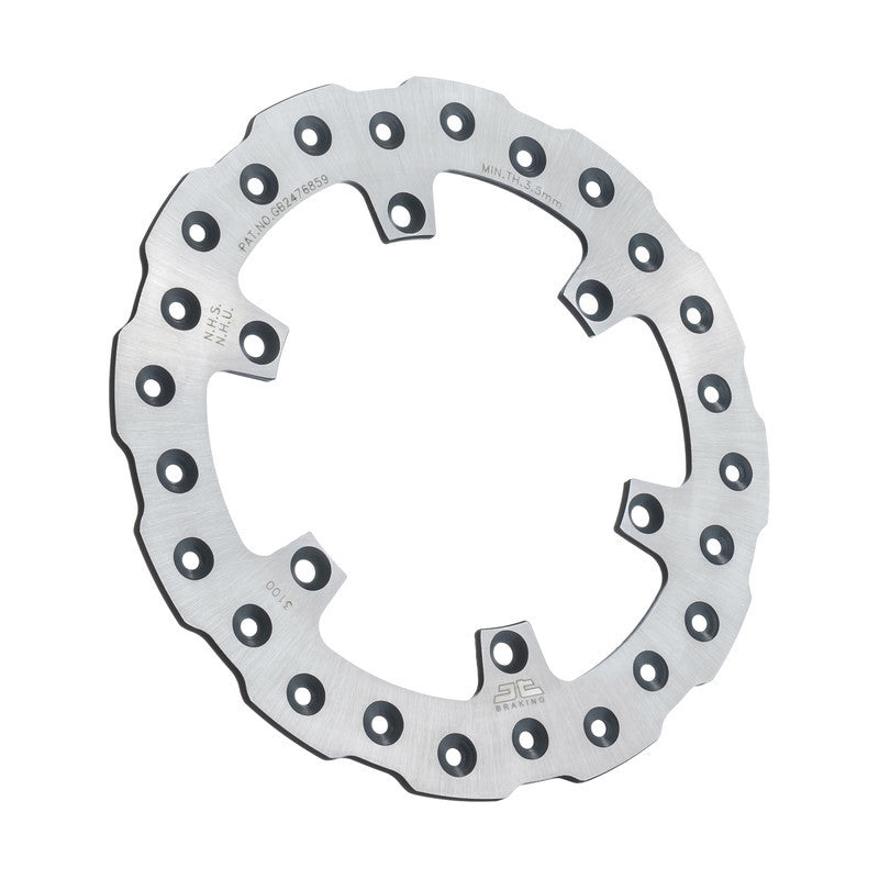 JT Sprockets Rear Brake Rotor SS Self Cleaning - JTD3100SC01 Suzuki RM 125 / RM 250 1989-1998