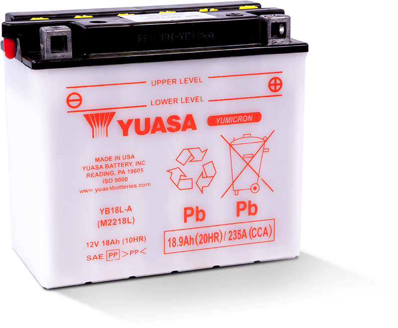 Yuasa YUAM2218LTWN YB18L-A Yumicron 12-Volt Battery - User 1