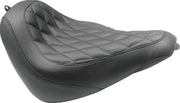Mustang Motorcycle 83047 Mustang 18-21 Harley Softail Slim Wide Tripper Solo Seat Diamond Stitch - Black - Photo - Primary