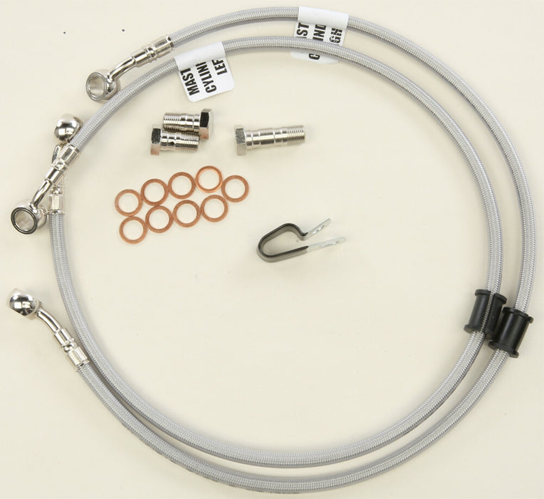 Gbrakes 2 Line Front Brake Line Kit - FK003D886-2 Kawasaki Ninja 2016-2018