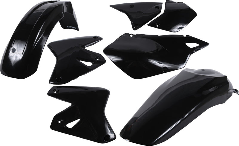 Acerbis Plastic Kit Black - 2041080001 Kawasaki 400 / KLX400R 2003-2004