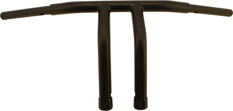 Harddrive 1.25" FAT Tiller-Bar 10" Rise Satin Black - 21-546SB For Harley Motorcycles 1985-2010