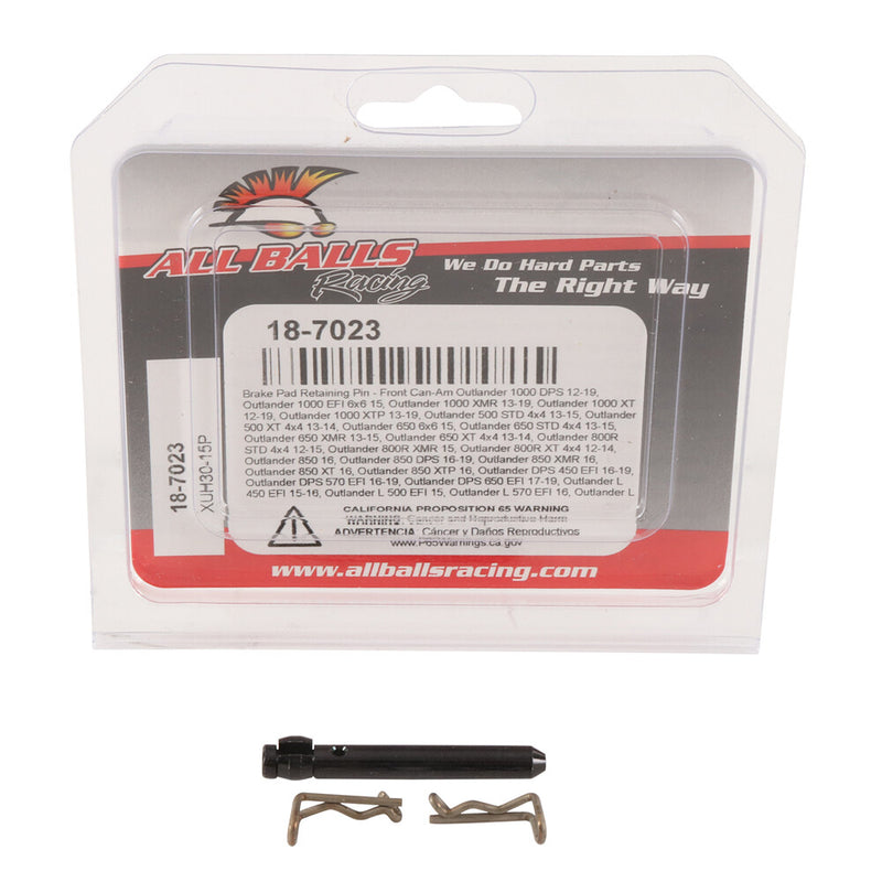 All Balls Brake PAD PIN Kit - 18-7023 For Can-Am ATVs 2012-2025 | KTM 690 Enduro 2023-2024