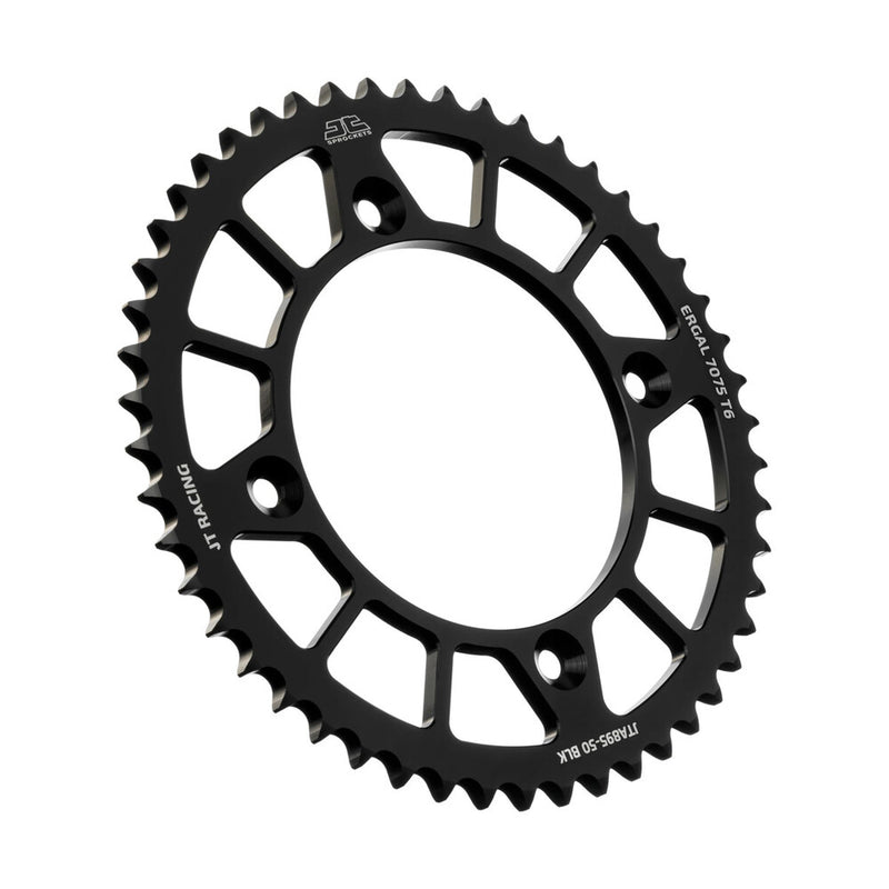 JT Sprockets Rear Racelite Sprocket Alum 50T-428 Black - JTA895.50BLK For KTM Dirt Bikes 2004-2023 | Husqvarna TC 85 2014-2023