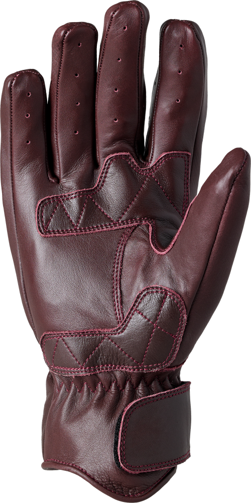 Rst 556-3183209 103183RED-09 IOM TT HILLBERRY 2 CE GLOVE OXBLOOD LEATHER MD